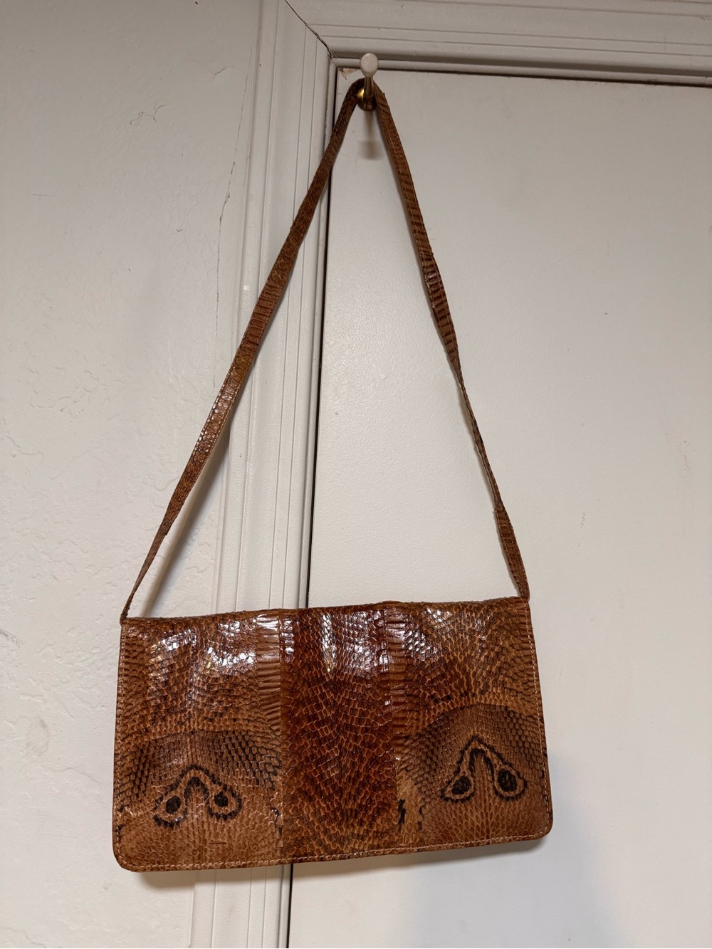 Vintage Python Shoulder Bag - Picture 7 of 12